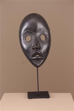 Masque Dan - Décoration africaine- Déco tribale - Art ethnique - Art africain traditionnel - Sculpture d'art premier 