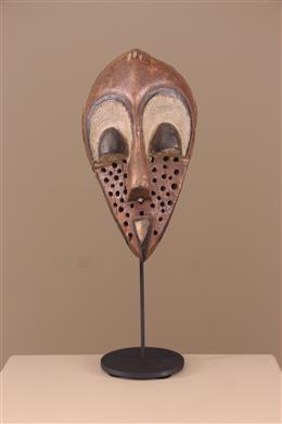 Masque Pende - Décoration africaine- Déco tribale - Art ethnique - Art africain traditionnel - Sculpture d'art premier 