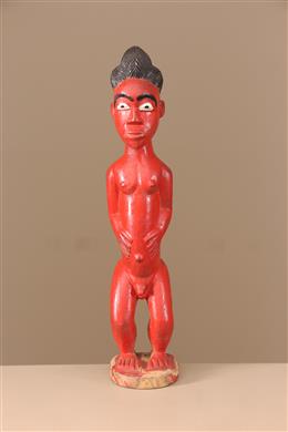 Colon Baoulé - Décoration africaine- Déco tribale - Art ethnique - Art africain traditionnel - Sculpture d'art premier 