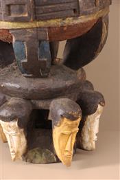 Instruments de musique, harpes, djembe Tam TamTambour Fang