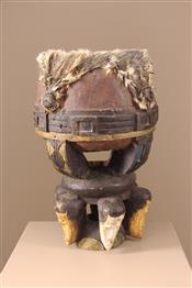Instruments de musique, harpes, djembe Tam TamTambour Fang