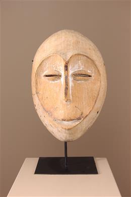 Masque Lega - Décoration africaine- Déco tribale - Art ethnique - Art africain traditionnel - Sculpture d'art premier 