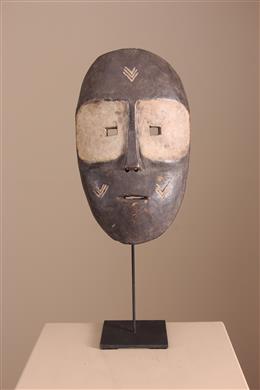 Masque Ngbaka - Décoration africaine- Déco tribale - Art ethnique - Art africain traditionnel - Sculpture d'art premier 