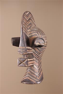 Masque Songye du Kifwebe avec socle